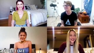 The Cast of prisvindende 'Teenage Lesbian' genforenes og onanerer sammen
