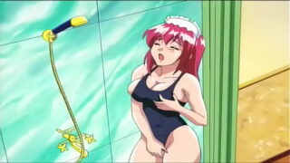 Sød, rød hårpige nyder sex (Ucensureret Hentai)