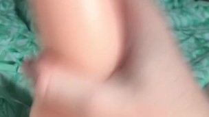 18 Jomfru med falsk fisse legetøj!